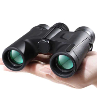 HD 10X42 Wide Angle Binoculars Outdoor Children's High Magnification Hunting Telescope Dual-tone Camera