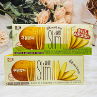 韓國 HAITAI 海太 超薄型 Slim 烘培馬鈴薯脆片 超薄洋芋片 海太馬鈴薯餅 馬鈴薯餅乾 原味香料鹽味 多款供選｜全店$199免運