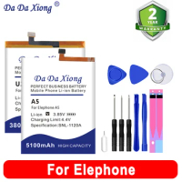 2024 New Elephone Soldier Elephone M2 Replace Battery For Elephone U2 M2 S3 A4 A5 A6 S7 P8 R9 Soldier Pro Mini Max 3D 4G + Tool