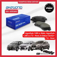 Kampas Rem Depan AKEBONO Datsun Go G0+ AN-496WKI