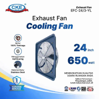 CKE Exhaust Fan EFC 24 Inch 380V INDUSTRI Exhaust Dinding Blower