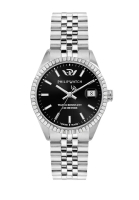 Philip Watch 【Swiss Made】Philip Watch Caribe 35mm Black Sunray Dial Women's Quartz Watch R8253597586-10 ATM Waterproof