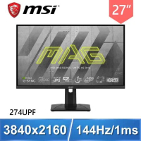 MSI 微星 MAG 274UPF 27型 144Hz 4K 電競螢幕
