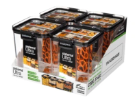 Sistema Ultra 方型密封保鮮盒 920ml (一箱4件) 920ml 4件