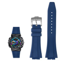 Premium-Grade Fluoro Rubber Watch Band for Casio G-SHOCK GA-2100/2110 GM-110/GM5600 Strap Metal Butterfly Buckle Accessories