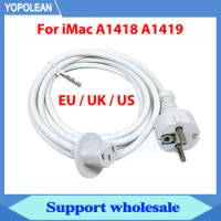 New EU Plug Power cord cable For iMac 21.5" A1418 A2116 27" A1419 A2115 Charger Adapter Cable 2012 2013 2014 2015 2017 2019 year