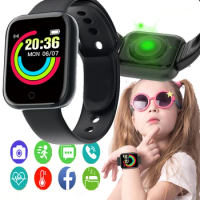 Y68 Kids Smart Watch Connected Watch Child Sport Bracelet Fitness Tracker Heart Rate Waterproof Watch for Men Women Children