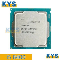 Intel Core For I5-8400 i5 8400 2.8GHz uses a six-core, six-threaded CPU processor 9M 65W LGA 1151