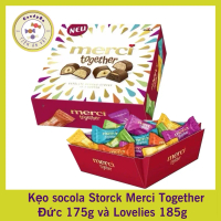 Kẹo socola Storck Merci Together Đức 175g và Lovelies 185g sô cô la