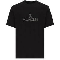 【MONCLER】春夏新款 男款 品牌LOGO 短袖T恤-黑色(S號、M號、L號、XL號、XXL號)