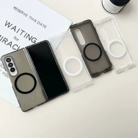 Luxury Commercial Korean Magnetic Attraction Phone Case for Samsung Galaxy Z fold5 Z Fold 5 5G Z Fold5 Z Shockproof Cover