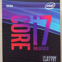 New Original Intel Core Processor Boxed i7-9700K I7 9700K 3.60GHz LGA1151 8-Cores HD VGA CPU free shipping