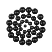 100PCS 3mm/4mm/5mm/6mm/7mm/8mm/10mm/12mm Safety Eyes For Bear Doll Animal Puppet Toys Crafts DIY Doll Eyes Dolls Accessories