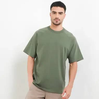 Hush Puppies Kaos Pria Walnut Olive 2XL
