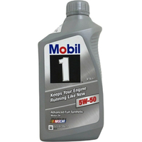 Mobil美孚 1號白金全合成 5W50機油(946ml) [大買家]