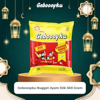 GEBOOYKU NUGGET AYAM STICK 500GR