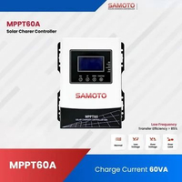 Samoto MPPT60 Solar Charger Controller 60 - 60A SCC PV Solar Panel Tenaga Surya PLTS LCD Display MPP