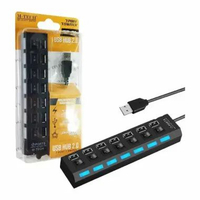 USB HUB 7 PORT MTECH ON OFF