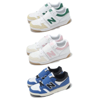 【NEW BALANCE】休閒鞋 480 中童 寬楦 魔鬼氈 小朋友 膠底 運動鞋 NB 單一價(PHB480TB-W)