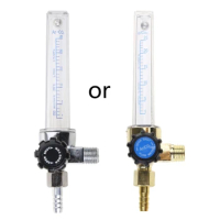 7mm Thread Flow Meter Gas Regulator Gauge Welding Measuring Ranges 1/4PT 0.15MPA Professional Gas Regulators