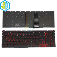 RU RGB Colorful Backlit Laptop Keyboard For Acer Nitro 5 AN515-54 AN517-51 AN517-52 AN715-51 PH317-52 PH315-52 Russian Keyboards