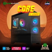 EK Gaming Core i3 650XT - PC Rakitan Gaming Core i3-12100F RX 6500 XT 4GB RAM DDR4 8GB - Enter Kompu