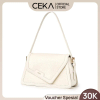 [TERBARU] CEKA Tas Wanita Catherine Shoulder Bag Tas Selempang Model Croco Kekinian