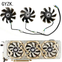 New For GALAX GeForce GTX960 750ti HOF OC Graphics Card Replacement Fan GA82S2U