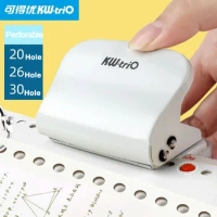 6 Hole Punch Notebook Round Hole Standard Punch Planner Papers Puncher A4 A5 B5 Binding Rings Stationary School Office Supplies