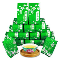 【龍源茶品】梨山雪綠嫩芽茶香烏龍茶葉16包組(150g/包-共4斤/附提袋/高山茶葉)