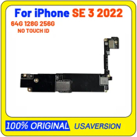 Motherboard For iPhone SE 3 2022 Clean iCloud 64GB Mainboard With System 256GB Logic Board 128GB Full Function Support Update