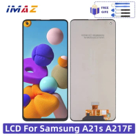 6.5" LCD For Samsung Galaxy A21s A217 A217F LCD Touch Screen Digitizer For Samsung A21s SM-A217F/DS Display Replacement Repair
