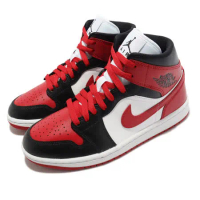 Nike Wmns Air Jordan 1 Mid 女鞋 男鞋 黑 紅 Bred Toe 芝加哥 AJ1 BQ6472-079