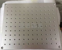 精密多孔鋁板光學板三維微調位移升降平臺打標機定位條激光配件