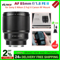 VILTROX 85mm F1.8 II for Sony E Nikon Z Fuji X Canon RF Mount Camera Lens Full Frame Portrait Auto Focus Lens