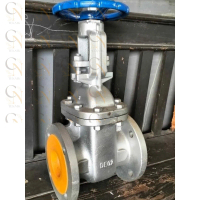 GATE VALVE YUTA 12\ INCH DN300 FLANGE ANSI #125 LB CAST IRON RISING STEM ORIGINAL"