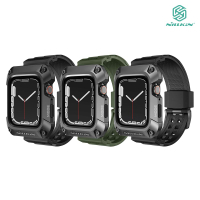 手錶錶帶 NILLKIN Apple Watch S7/S8 (45mm) 銳動錶帶保護殼  【愛瘋潮】【APP下單最高22%回饋】