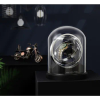 Jewelry Automatic Wooden Watch Winder Box Accessories Display Glass Cover Mechanical Rotating Watch Winder
