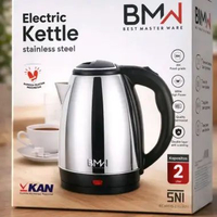 BMW Electric Kettle Stainless Steel 2 Liter – Pemanas Air Otomatis Electric Kettle