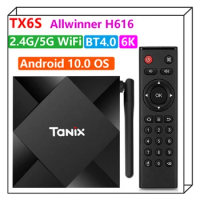 10.0 Box TX6S Android Box 4GB+32GB Dual WiFi Bluetooth-compatible Quad Cor