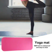 Yoga Mat Nbr Foam Yoga Sports Mat for Joint Protection Knee/elbow Support Non-slip Pilates Pad for Home Fitness Equipment