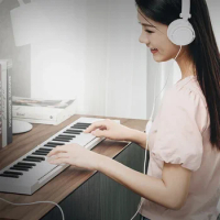 88 Keys Music Synthesizer Electronic Piano Keyboard Stand Digital Professional Piano Children Folding Teclado Musical Instrument