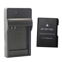 EN EL14 Battery or Charger for Nikon EN EL14A D3100 D3200 D3300 D3400 D3500 D5100 D5200 D5300 D5500 