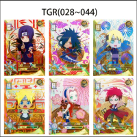 KAYOU NARUTO TGR 28-44 Transparent Cards Anime Haruno Sakura Uzumaki Naruto Uchiha Sasuke Rock Lee Game Collectible Rare Card