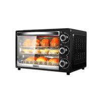 Electric Oven 32L Three Layer Baking Position, Multifunctional Household Knob, Electric Oven K12 Mini Oven Pizza Oven