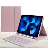 Case for iPad With Keyboard Wireless iPad Pro11 Case 2021 2020 iPad Air 7th 8th Generation Pad Case iPad Magnetic Cover For Girl