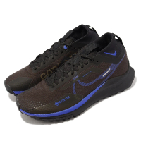 NIKE 耐吉 越野跑鞋 React Pegasus Trail 4 GTX 男鞋 黑棕 藍 防水 小飛馬 運動鞋(FB2193-200)