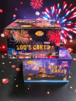 Kembang Api 100 Shoots 0,8 Inch Cake V537 100shots 0.8
