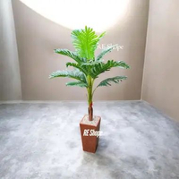 pohon hias palem tinggi 120cm - palem dekorasi bunga plastik dekorasi artificial