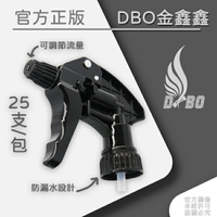 DBO【噴頭零售(附吸管) 黑頭長柄  1包-25支】  MIT台灣製造/耐酸鹼/消耗品